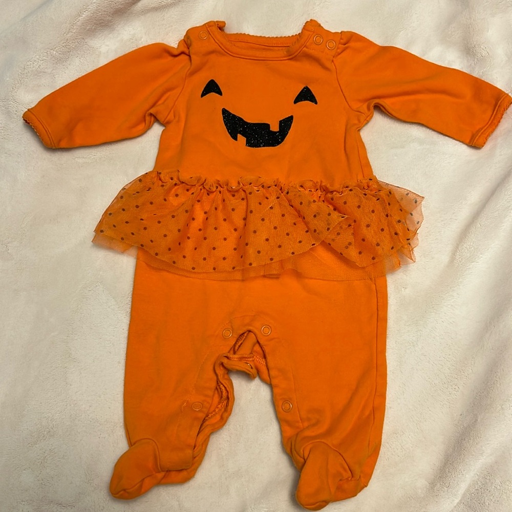 Pumpkin Body Suit